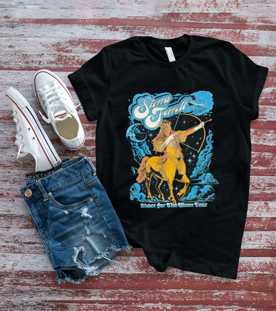 Sierra Ferrell Shoot For The Moon Tour Centaur Archer Cosmic T-Shirt