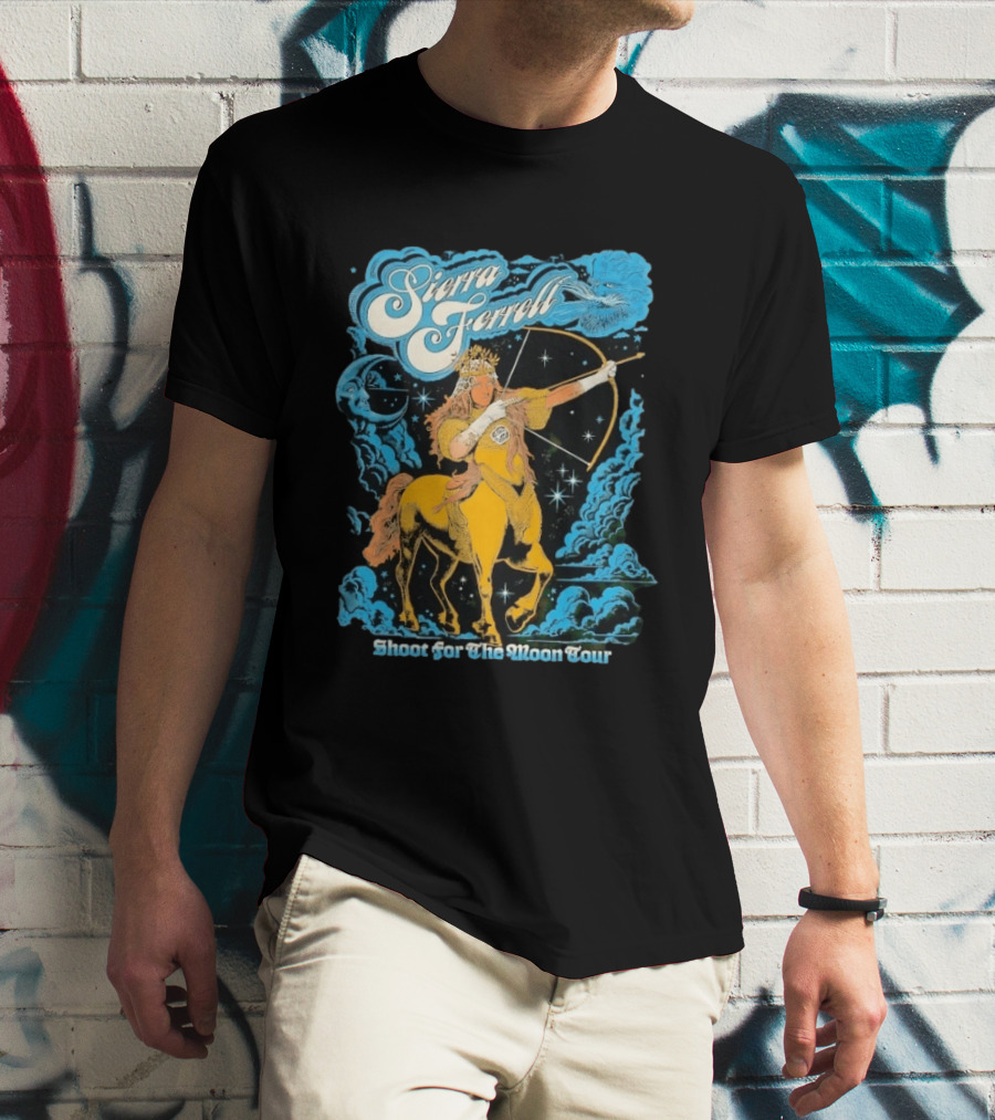 Sierra Ferrell Shoot For The Moon Tour Centaur Archer Cosmic T-Shirt