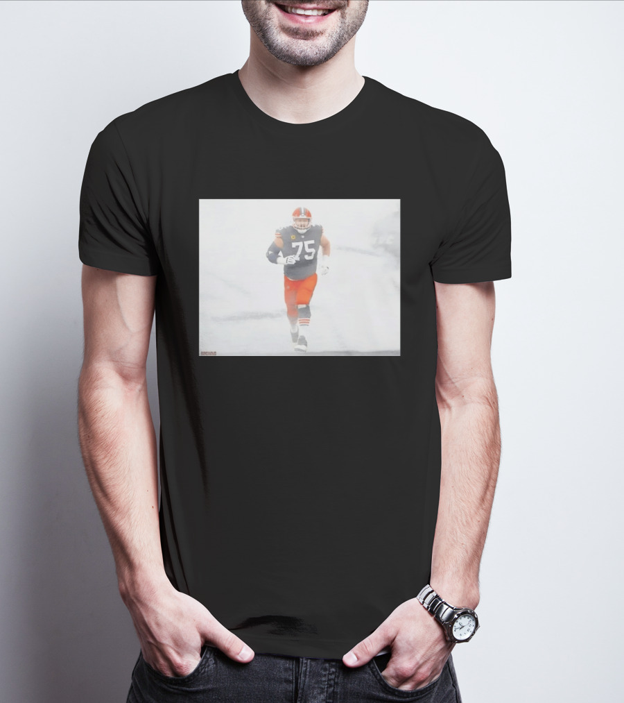 Joel Bitonio Cleveland Browns Number 75 Football Legends T-Shirt