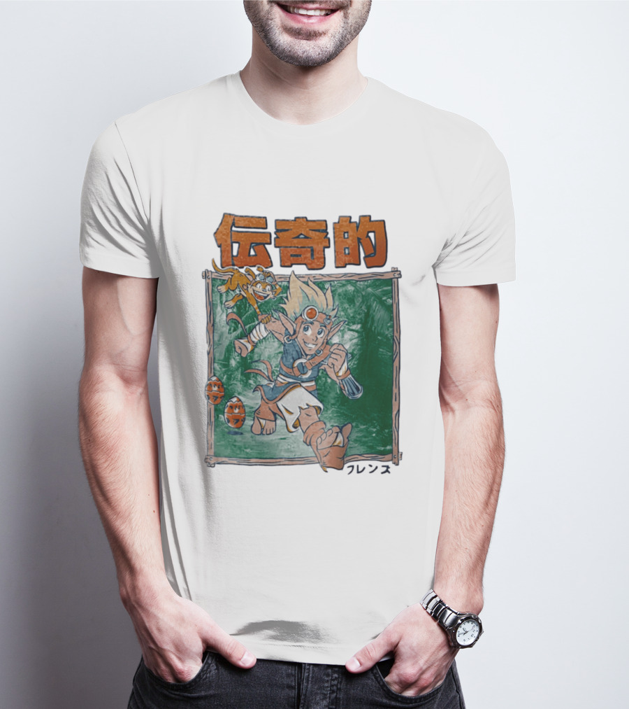 Legendary Adventure Jak And Daxter Jungle Run Orange Eggs T-Shirt