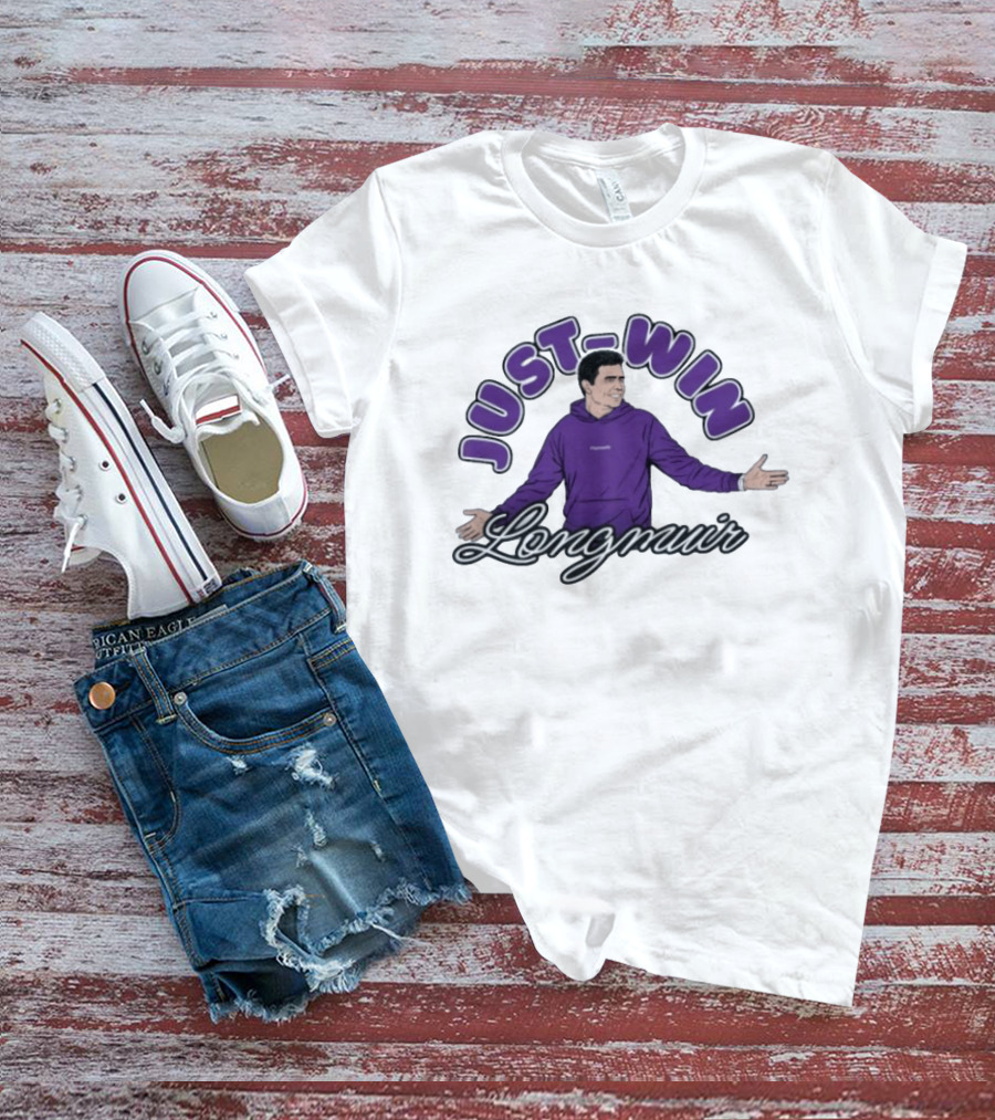 Just Win Justin Longmuir Fremantle Dockers Coach Embrace T-Shirt