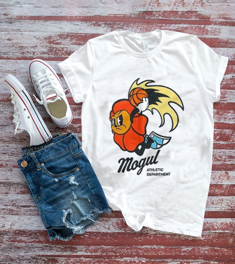 Mogul Athletic Department Dunking Character Basketball T-Shirt