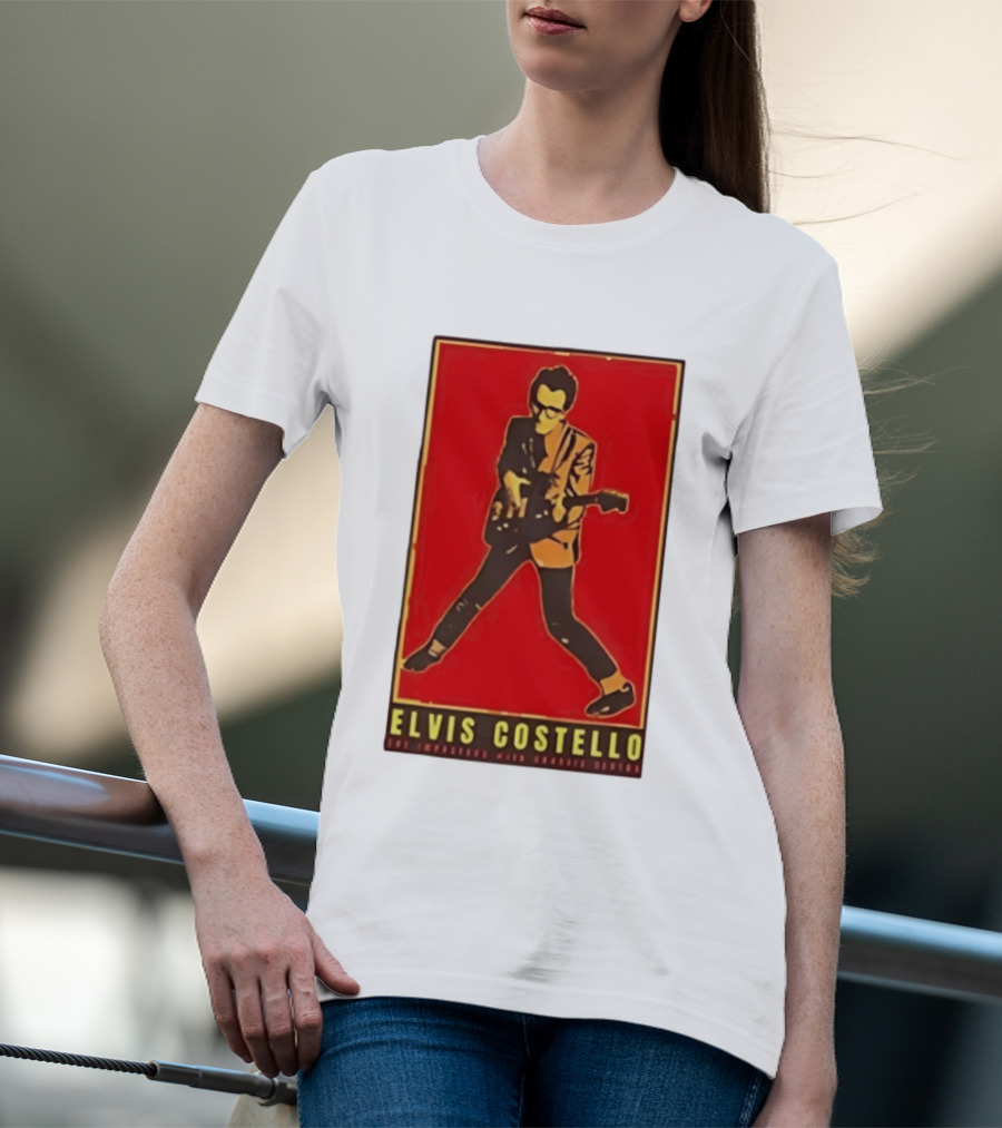 Elvis Costello And The Im S With Charlie Sexton Vintage Music T-Shirt