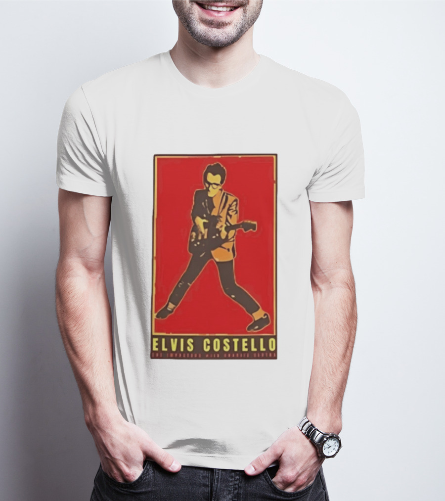 Elvis Costello And The Im S With Charlie Sexton Vintage Music T-Shirt