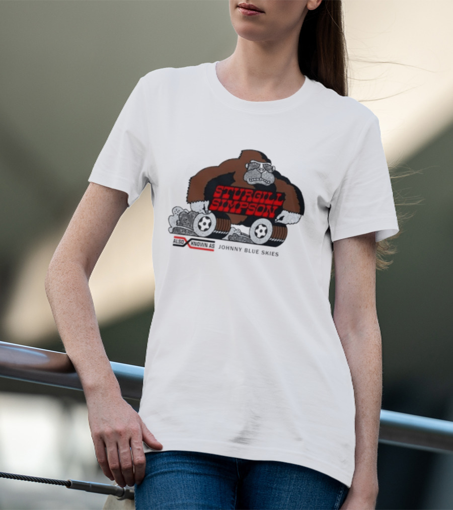 Sturgill Simpson Johnny Blue Skies Monster Truck Madness T-Shirt