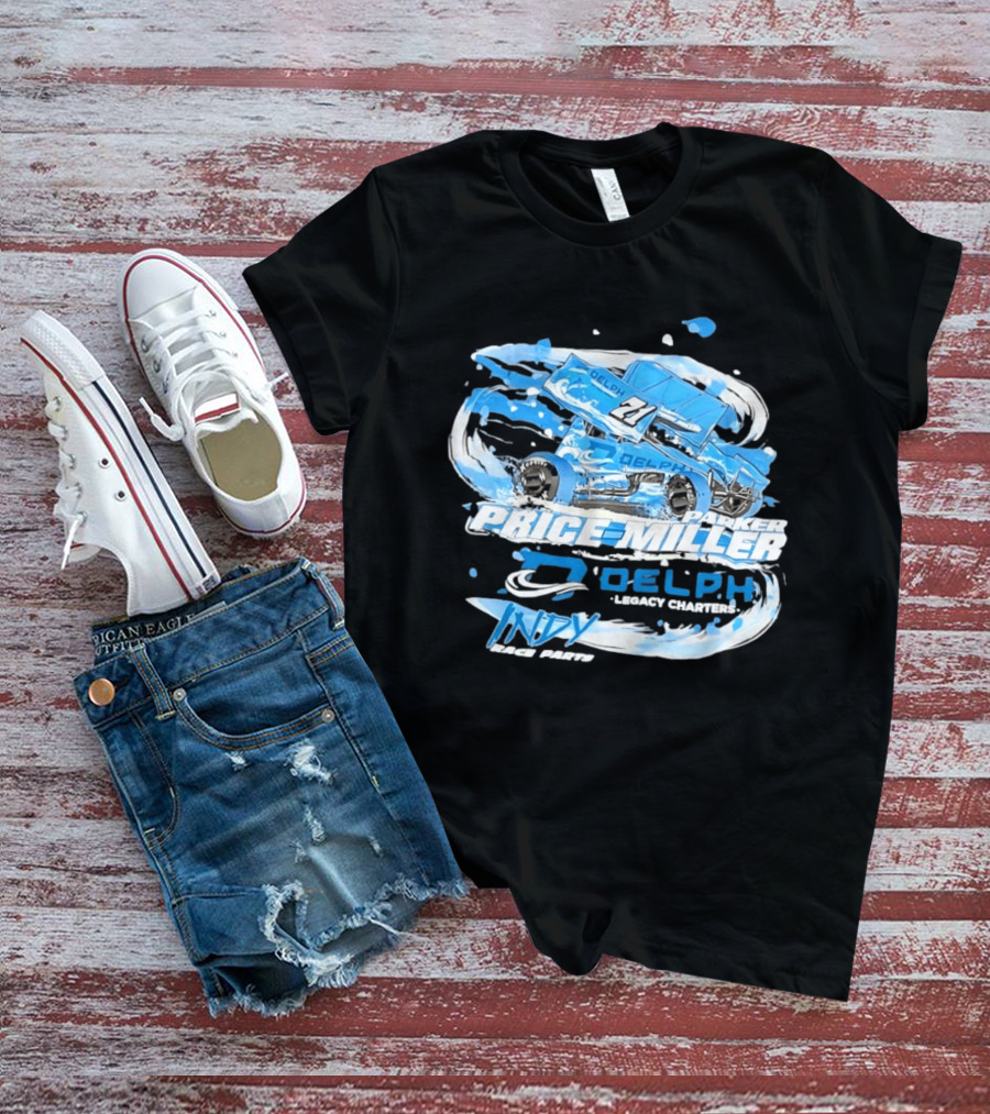 Parker Price Miller Delph Legacy Charters 21 Indy Race Parts Sprint Car T-Shirt