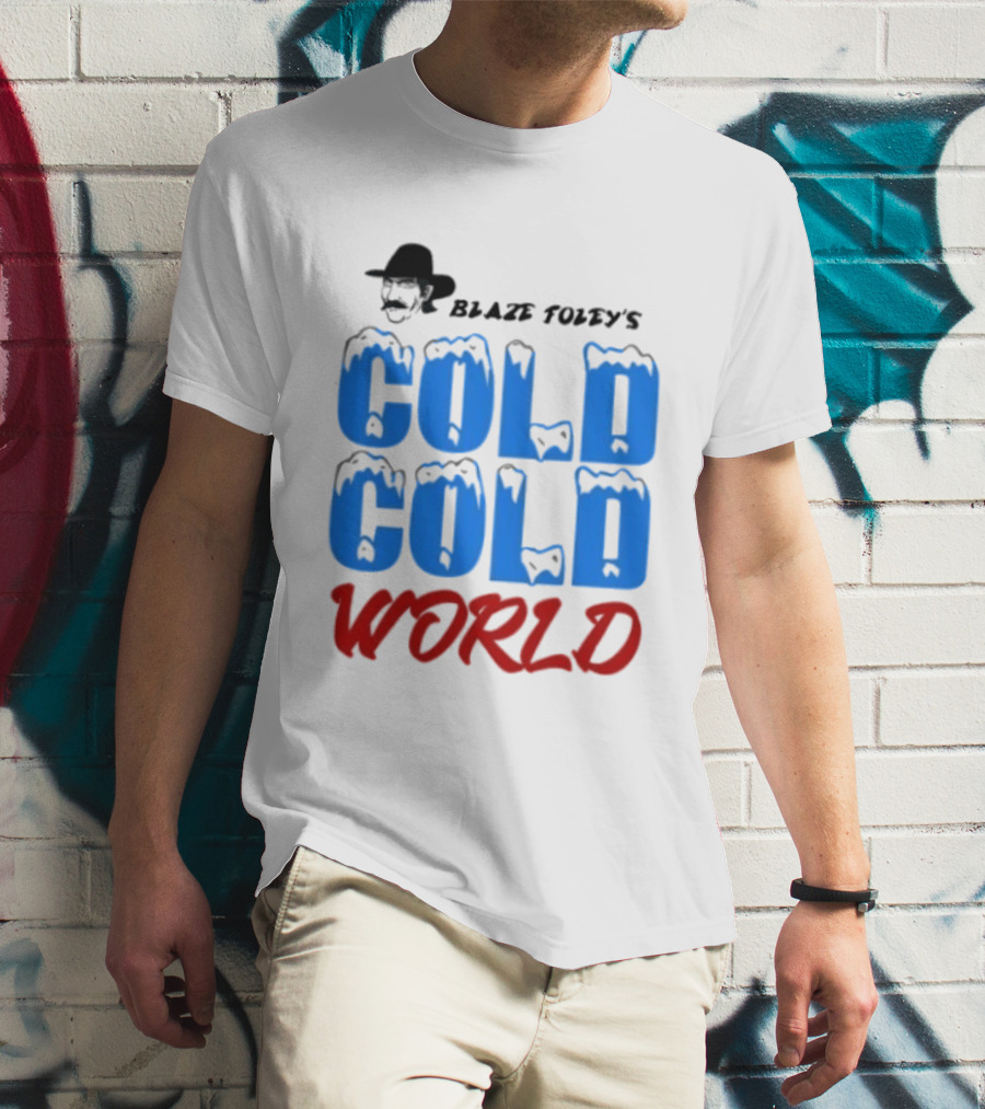 Blaze Foley's Cold Cold World Country Music T-Shirt