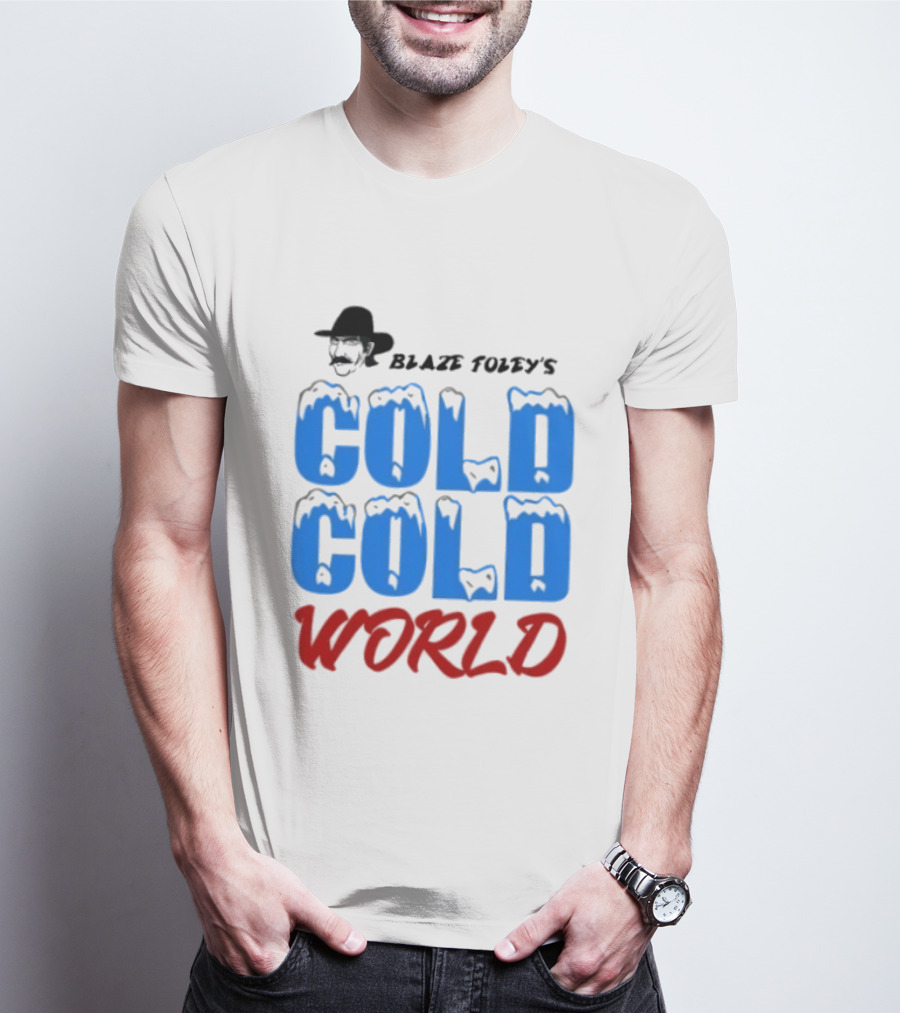 Blaze Foley's Cold Cold World Country Music T-Shirt