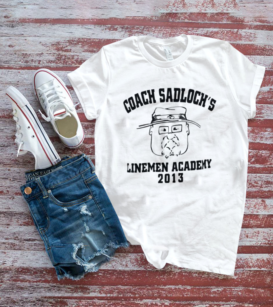 Coach Sadloch's Linemen Academy 2013 Football Training T-Shirt