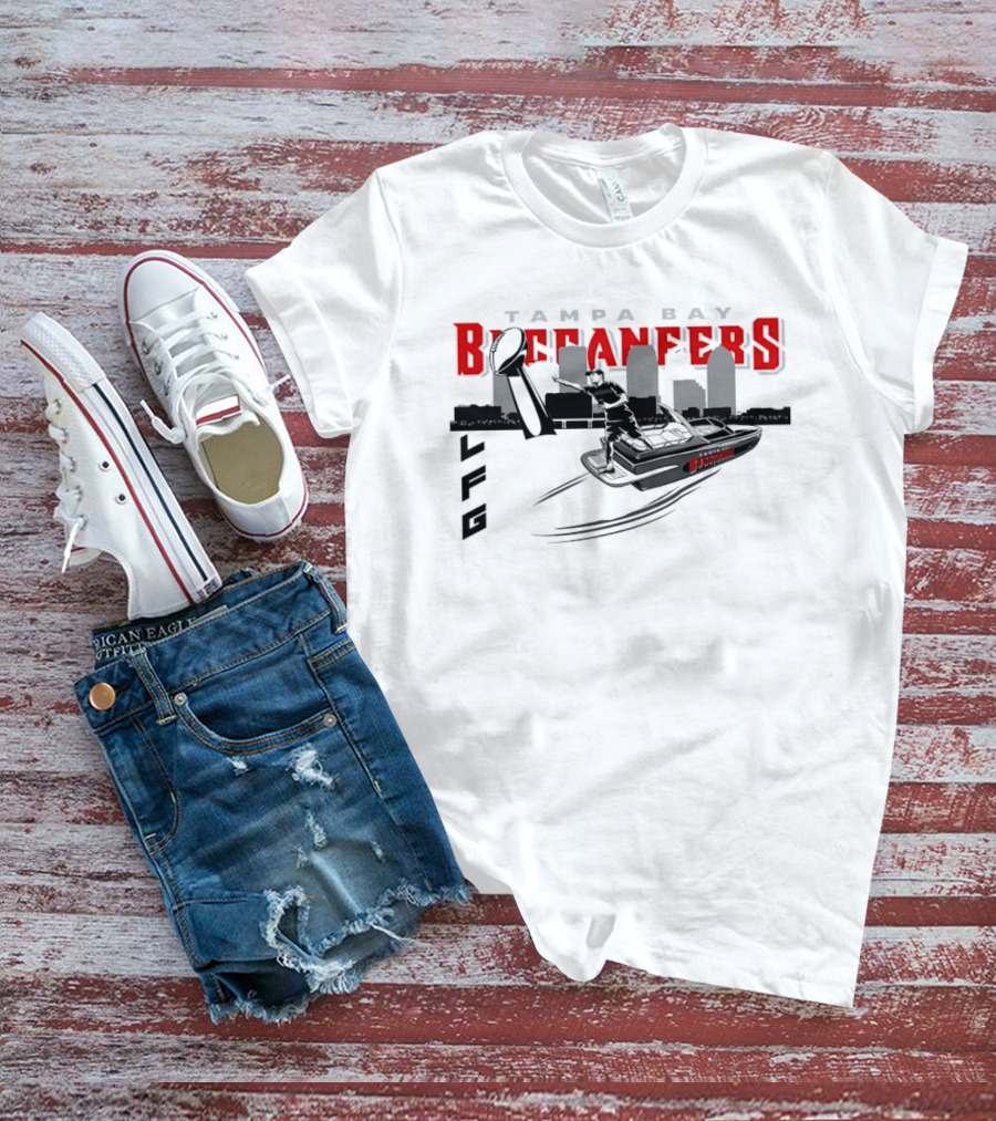 Tampa Bay Buccaneers LFG Boat Parade Championship Celebration T-Shirt