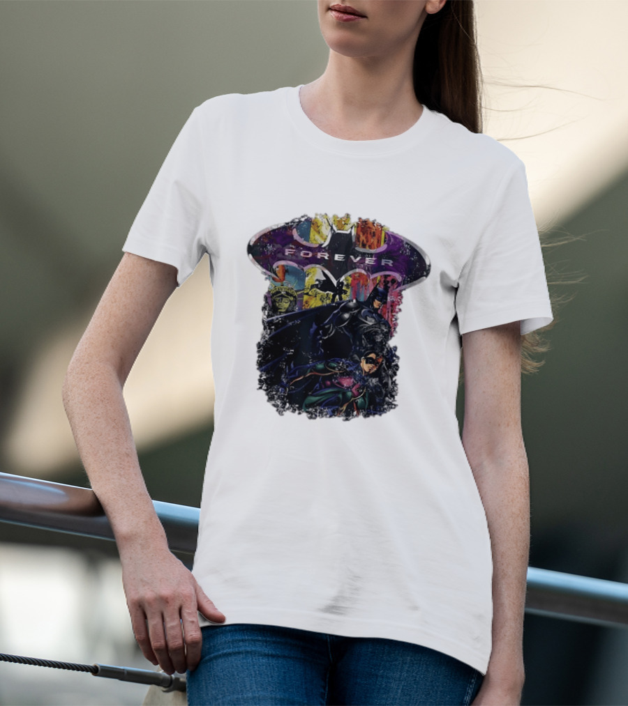 Batman Forever Gotham Robin DC Comics Superhero Action Adventure T-Shirt