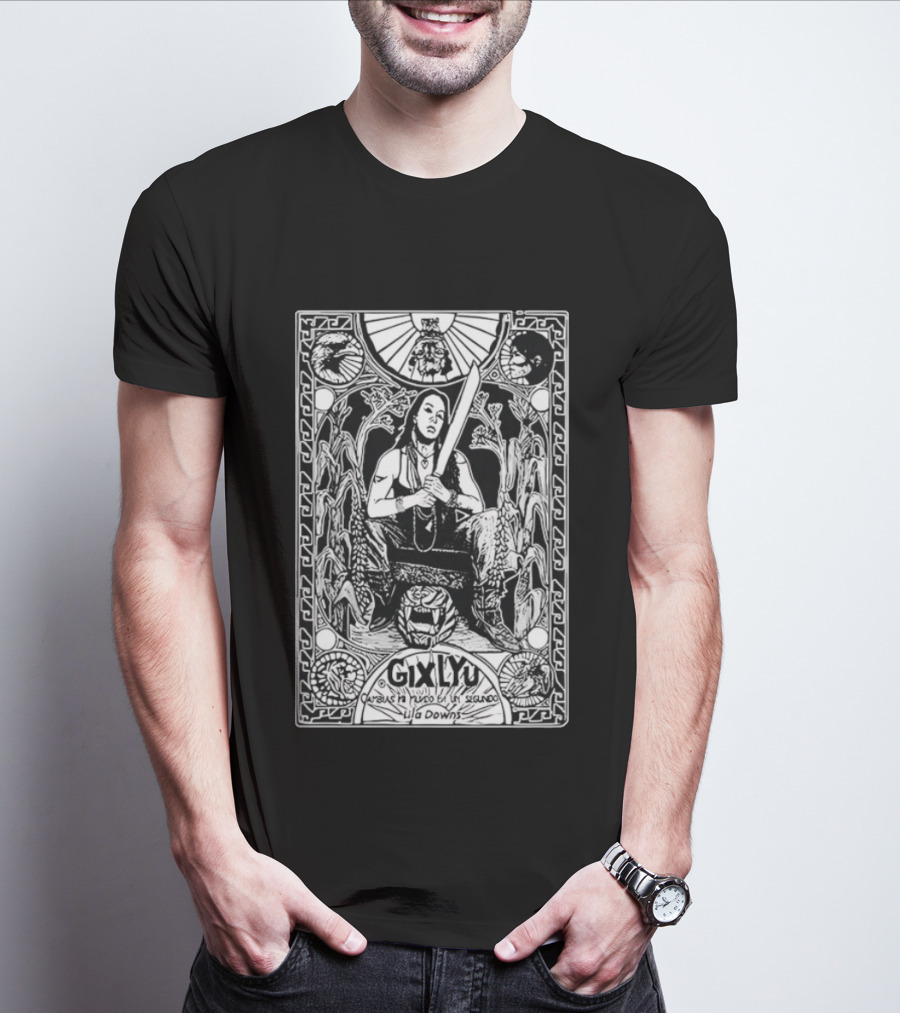 Lila Downs Gixlyu Cambias Mi Mundo En Un Segundo Aztec Warrior T-Shirt