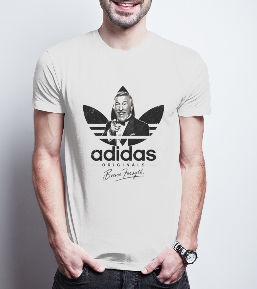 Adidas Originals Bruce Forsyth British Television T-Shirt