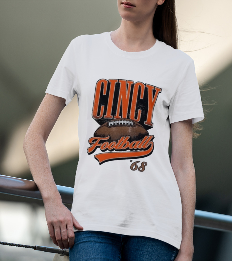 Cincinnati Bengals Cincy Football 68 T-Shirt