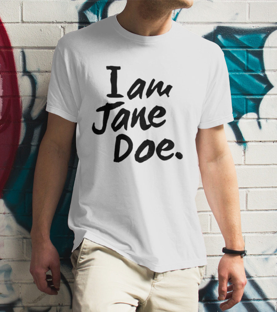 I Am Jane Doe SA Female Rage T-Shirt
