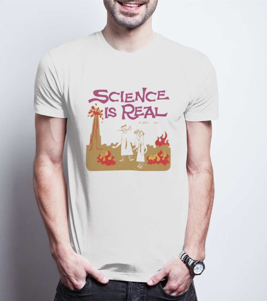 Science Is Real They Might Be Giants Alternative Rock T-Shirt
