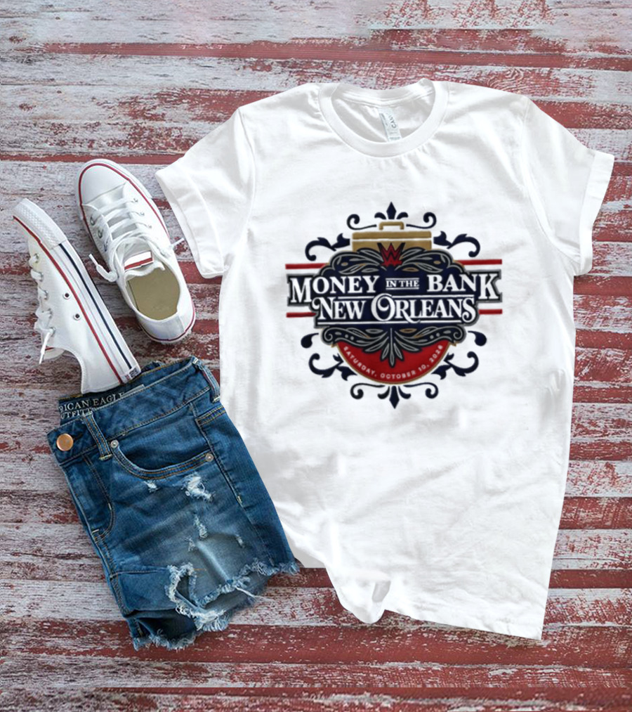 WWE Money In The Bank New Orleans 2026 ProSphere Event T-Shirt