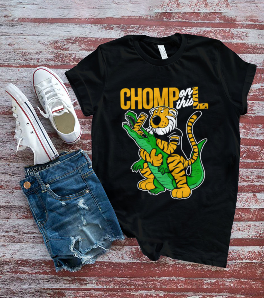 Chomp On This L Mizzou Tigers Beat Gators T-Shirt