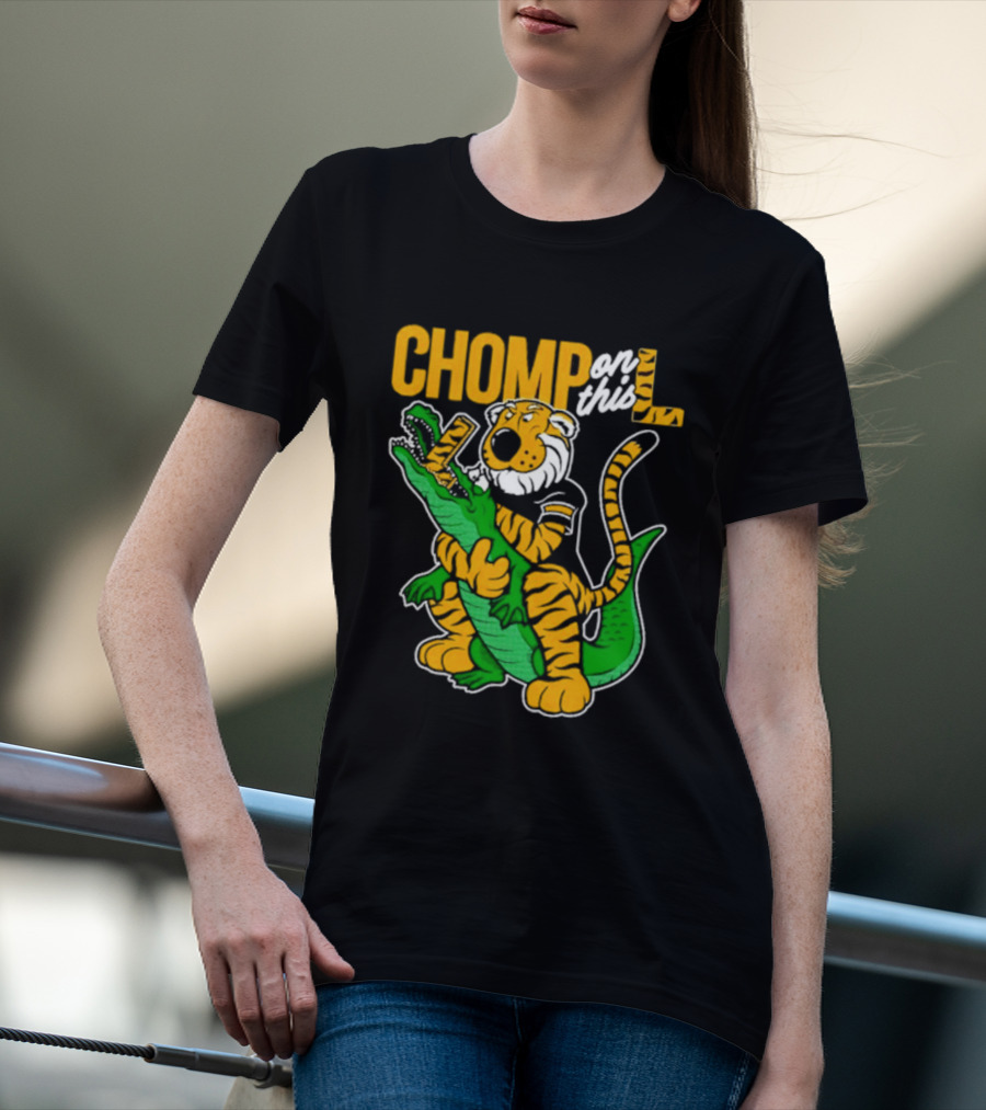 Chomp On This L Mizzou Tigers Beat Gators T-Shirt