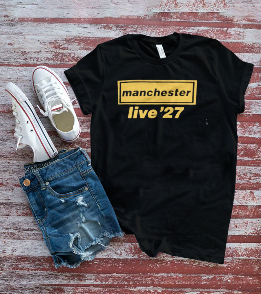Oasis Manchester Live 27 Vintage Concert T-Shirt