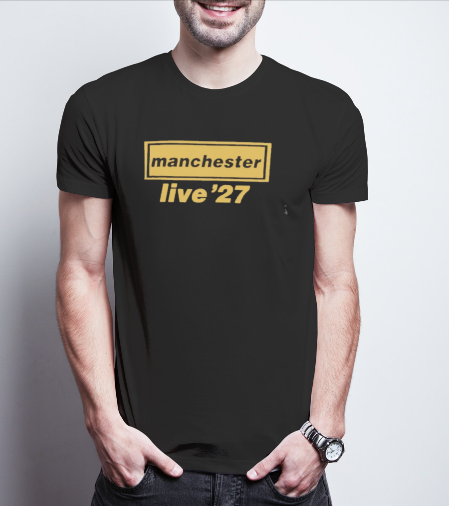 Oasis Manchester Live 27 Vintage Concert T-Shirt
