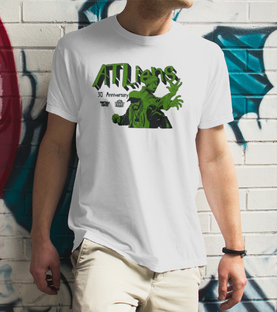 Outkast ATLiens 30th Anniversary Portaely Coffee Hip Hop Legends 90s Rap T-Shirt