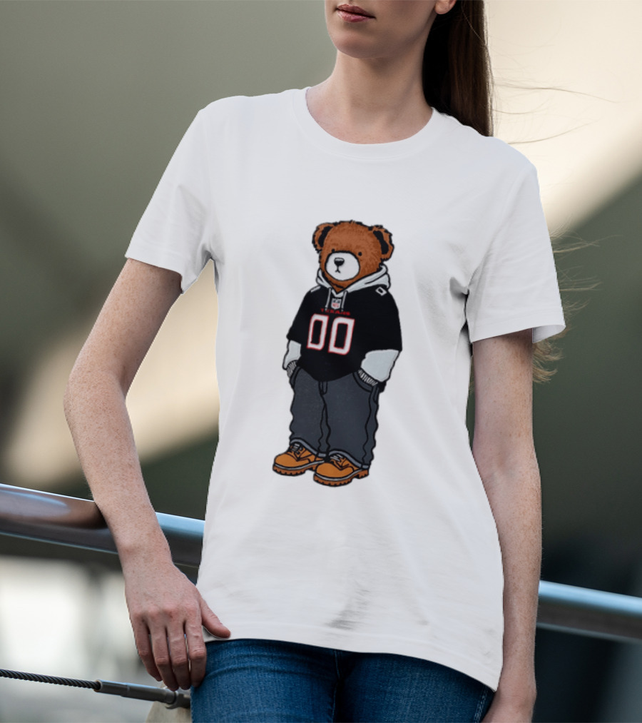 Pickles Bear 00 Jersey Houston Texans 2026 T-Shirt
