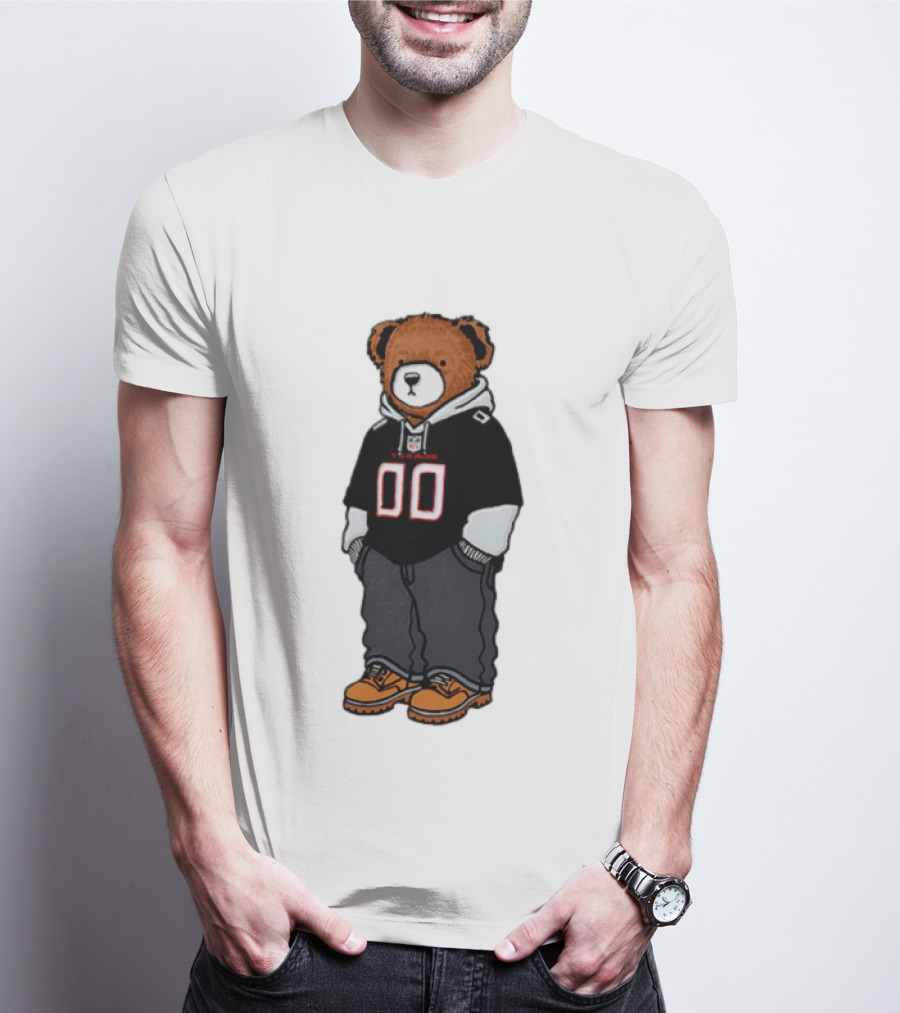 Pickles Bear 00 Jersey Houston Texans 2026 T-Shirt