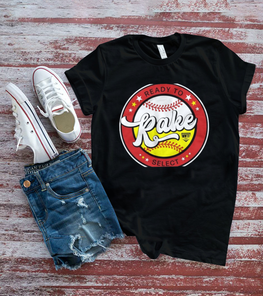 8th Annual Ready To Rake MWTF Select Softball T-Shirt