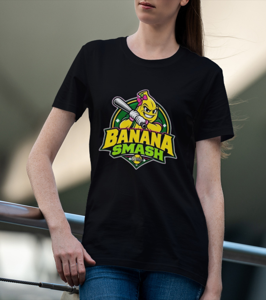 Banana Smash Uncle Charlie's Softball T-Shirt