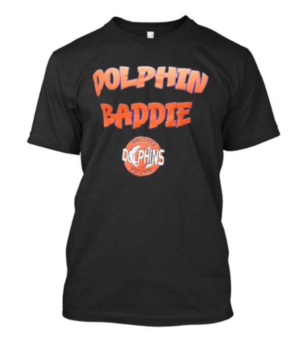 Miami Dolphins Dolphin Baddie Whitney Young T-Shirt