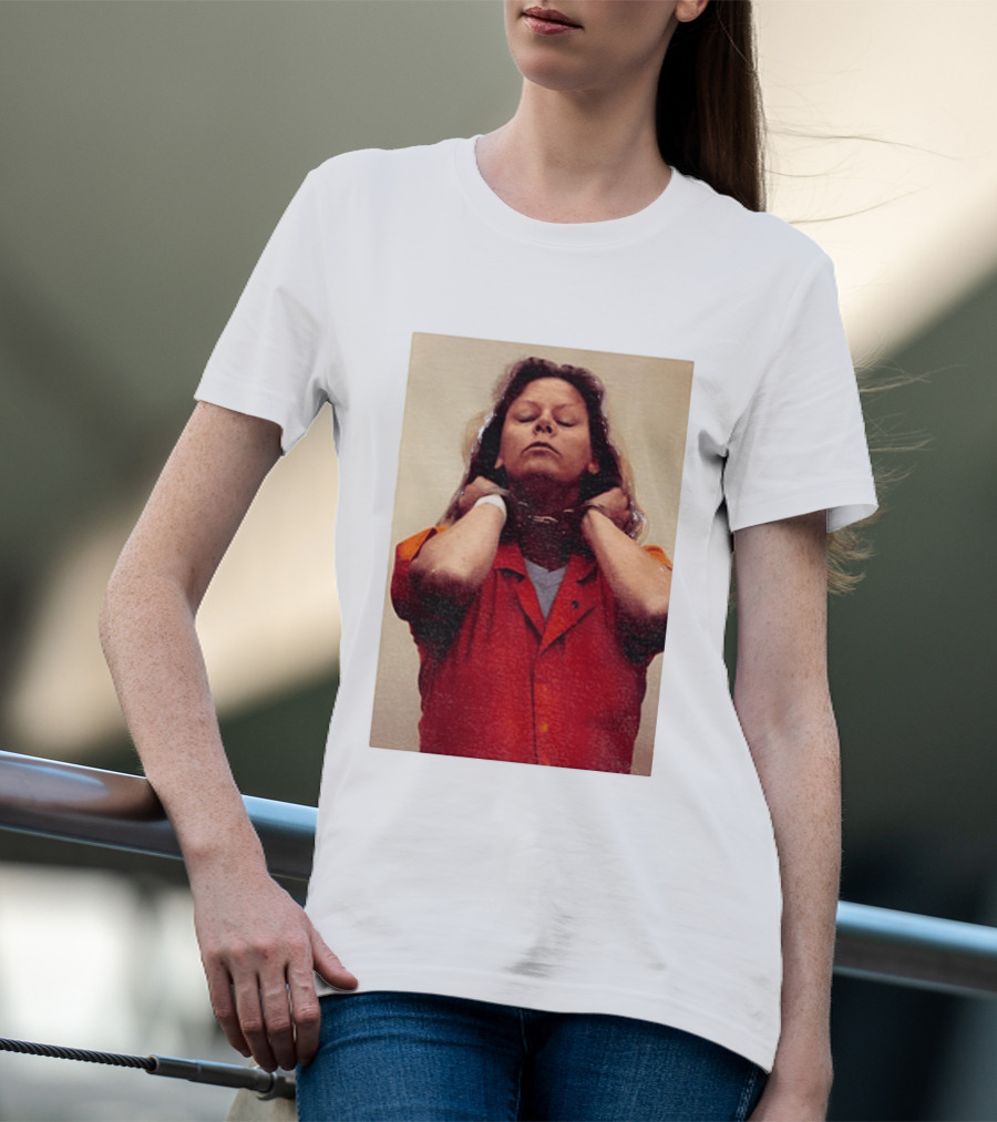 Aileen Wuornos True Crime Iconic Orange Jumpsuit Political T-Shirt