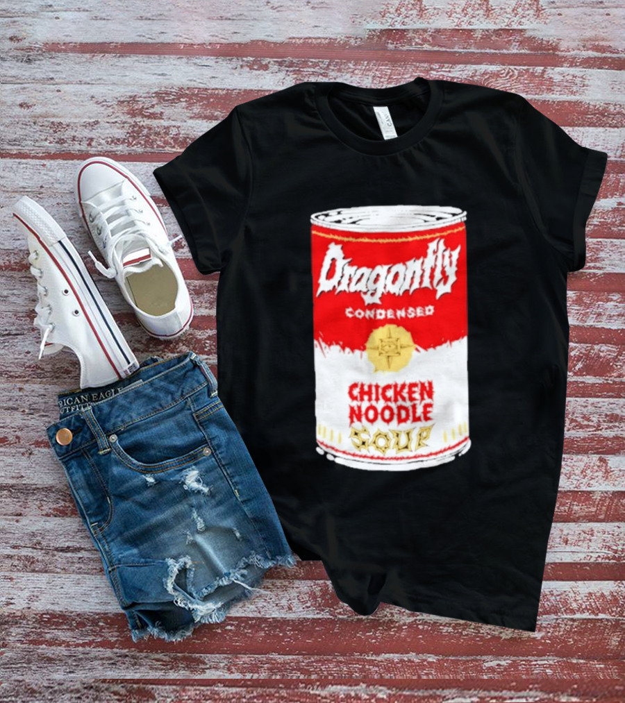 Dragonfly Condensed Chicken Noodle Soup T-Shirt