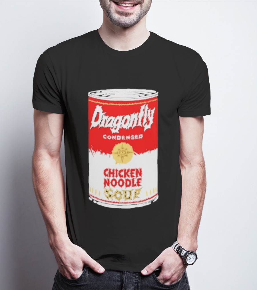 Dragonfly Condensed Chicken Noodle Soup T-Shirt