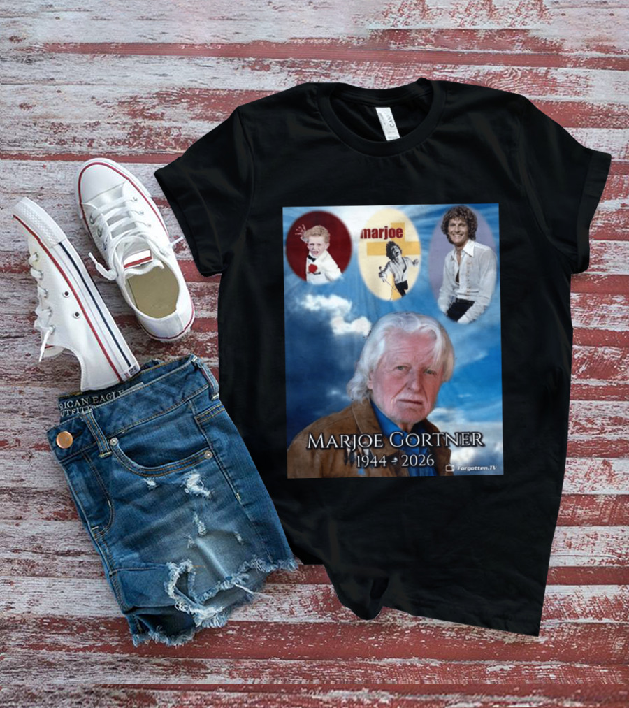 Marjoe Gortner 1944 2026 Forgotten TV Tribute Collage T-Shirt