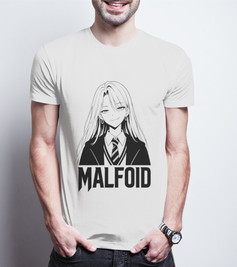 Malfoid Anime Wizard School Manga T-Shirt