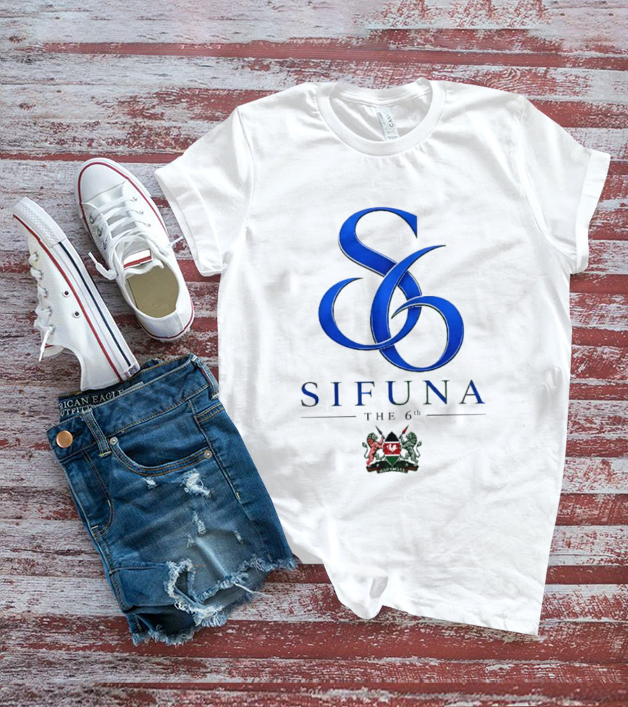 Sifuna 6th Blue Crest With Shield T-Shirt