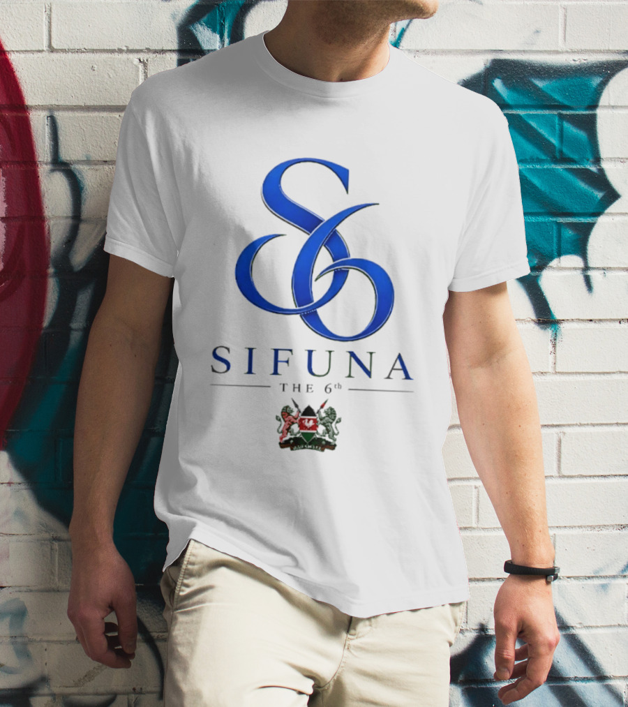 Sifuna 6th Blue Crest With Shield T-Shirt