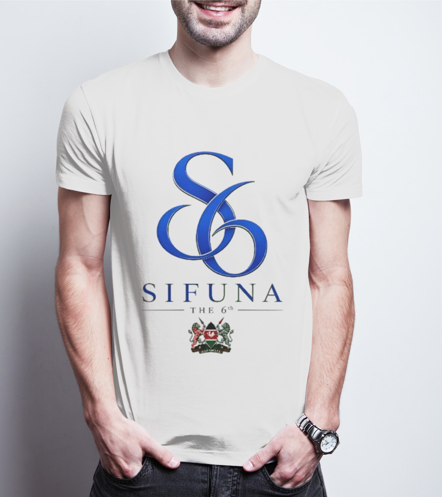 Sifuna 6th Blue Crest With Shield T-Shirt