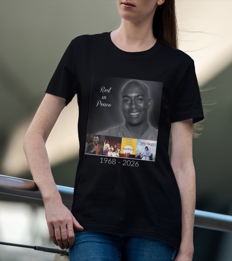Rest In Peace Reggie McFadden 1968 2026 In Living Color Def Comedy Jam Little Nicky The Inkwell T-Shirt