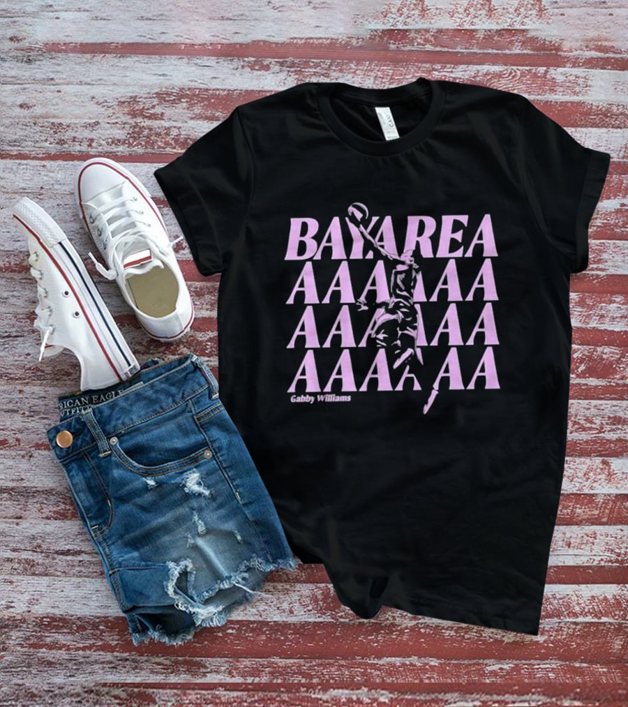 Gabby Williams Bay Areaaaa Basketball Iconic Dunk T-Shirt