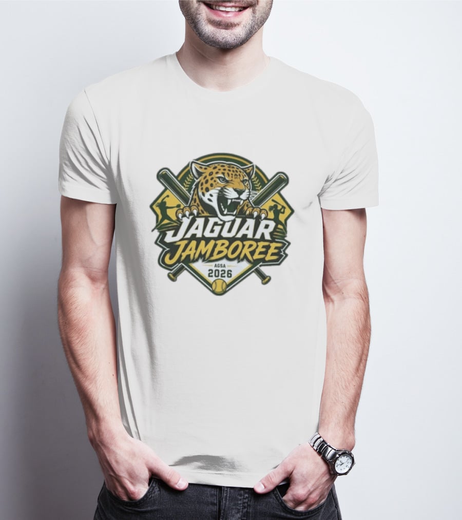 AGSA 2026 Jaguar Jamboree Ashwaubenon Baseball Softball Event T-Shirt