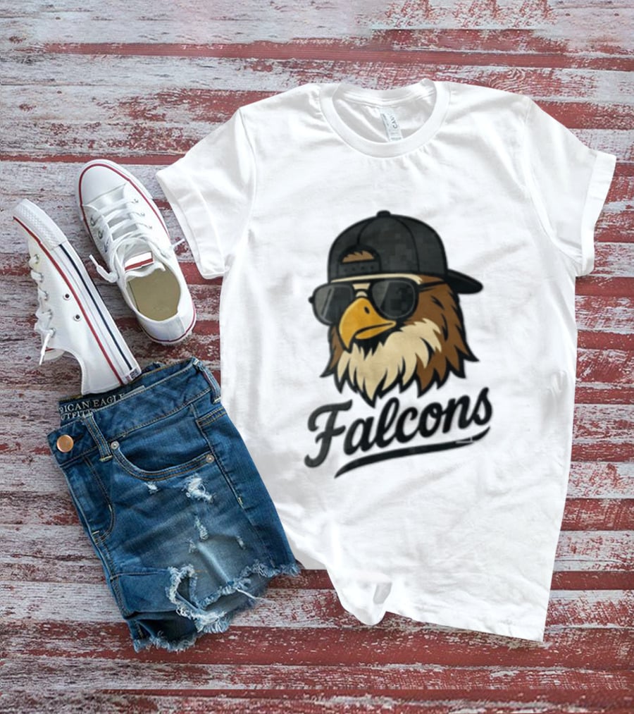 Falcons Eagle Sunglasses Baseball Cap T-Shirt