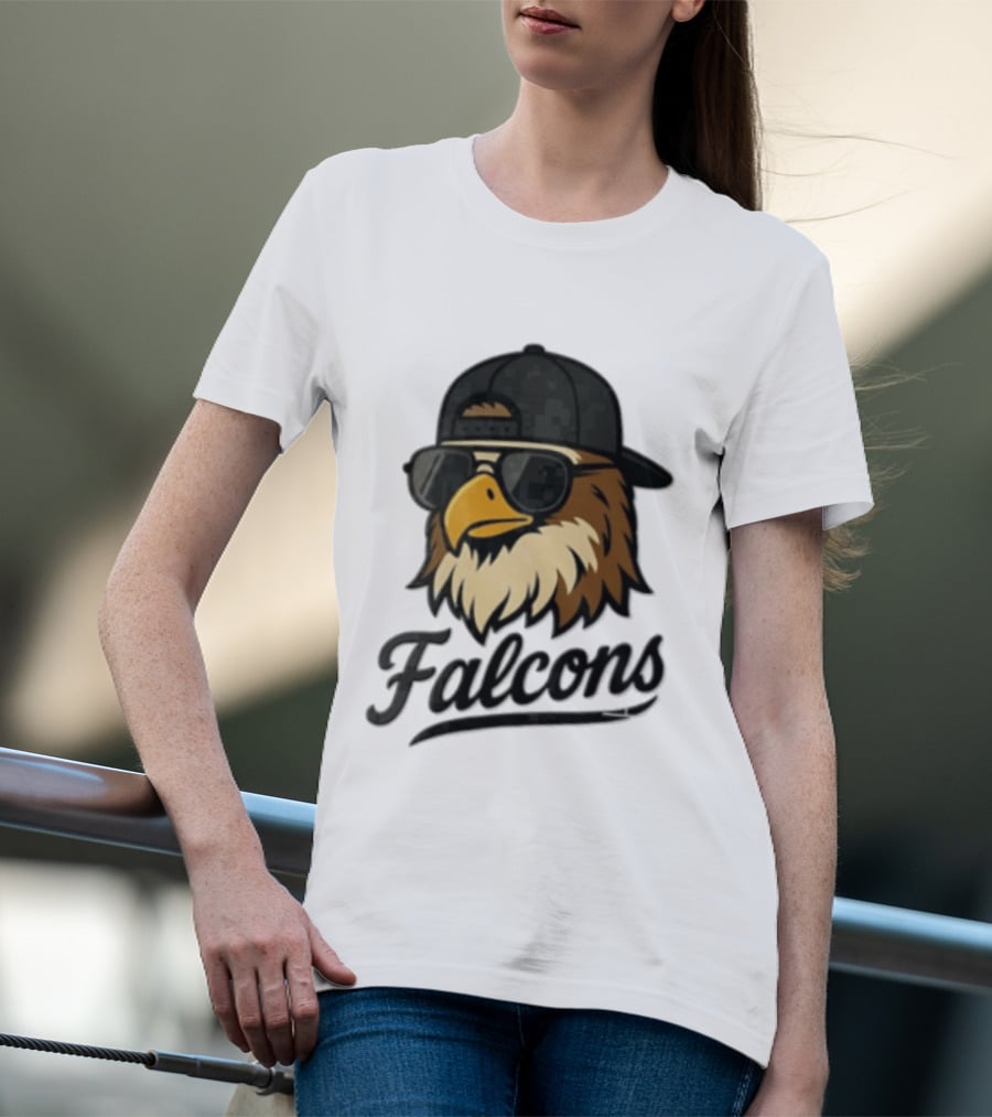 Falcons Eagle Sunglasses Baseball Cap T-Shirt