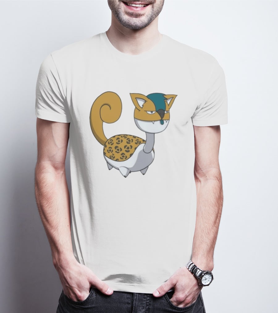 Jacksonville Jaguars Pokemon Fusion Cartoon T-Shirt