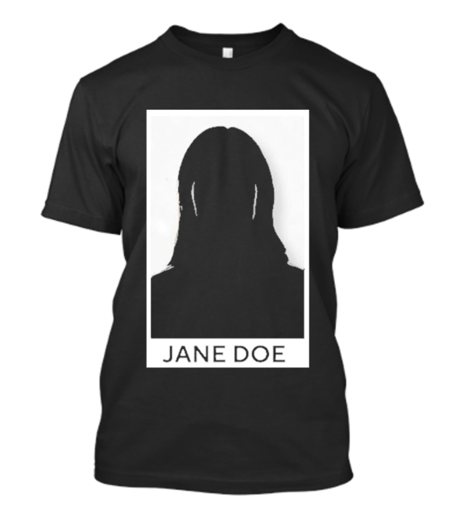 Justice For Jane Doe Silhouette Recognition Movement T-Shirt