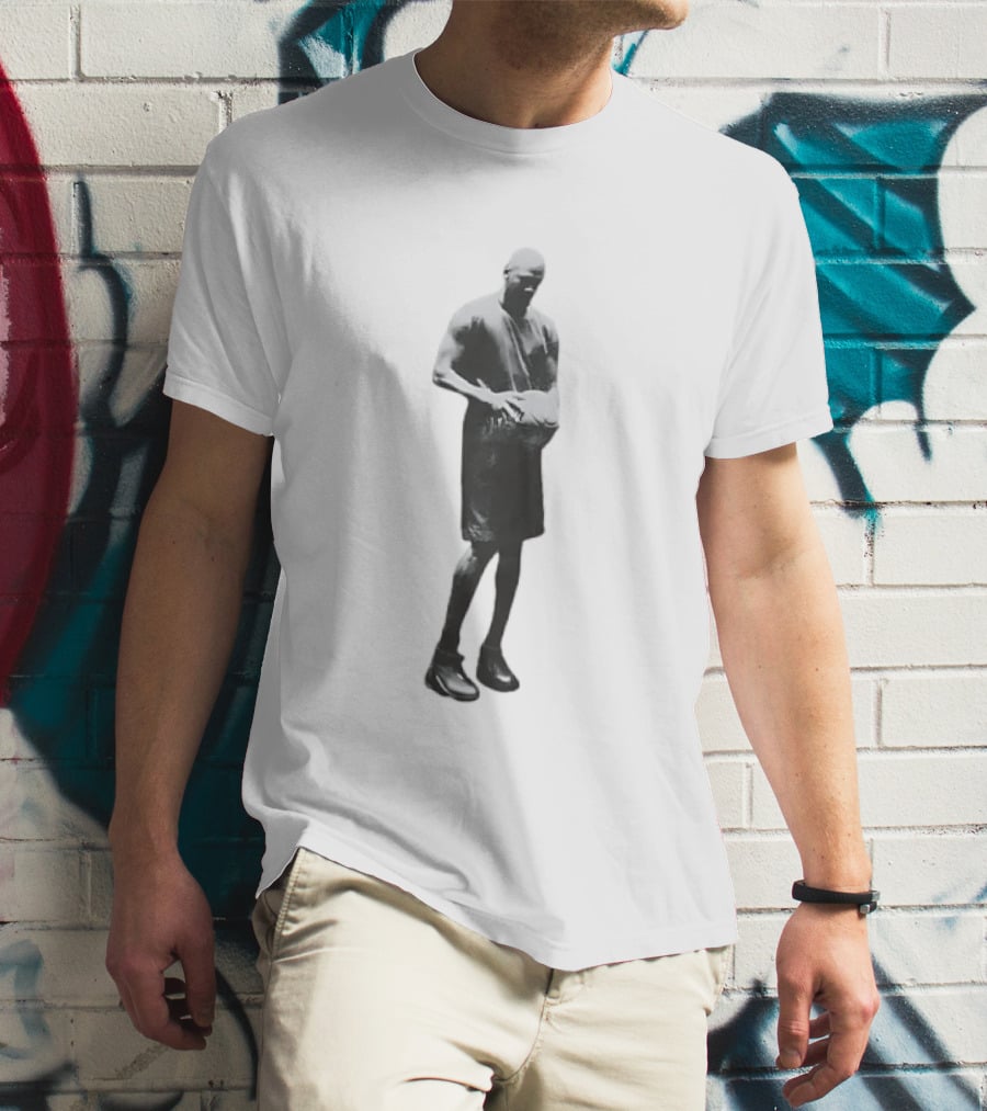 Michael Jordan Jumpman Chicago Bulls Statue T-Shirt