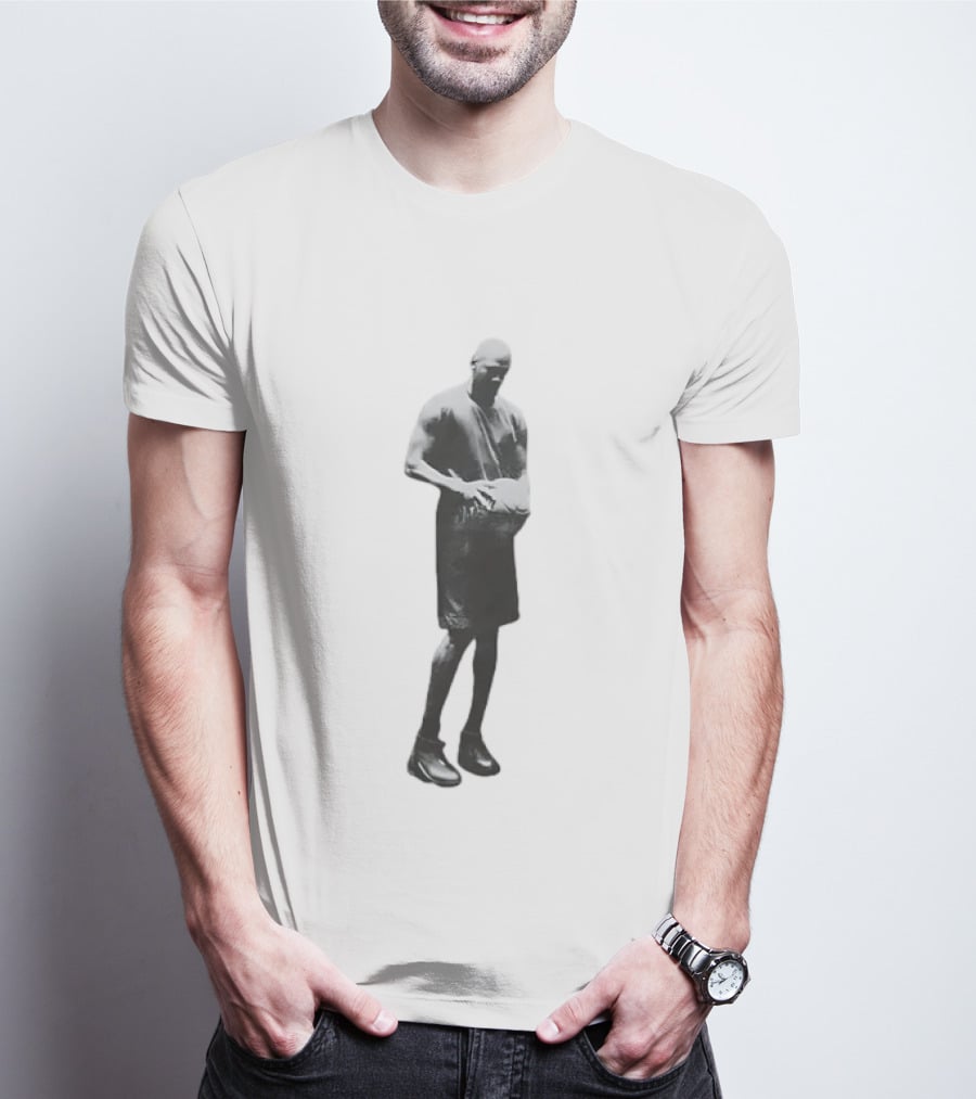 Michael Jordan Jumpman Chicago Bulls Statue T-Shirt
