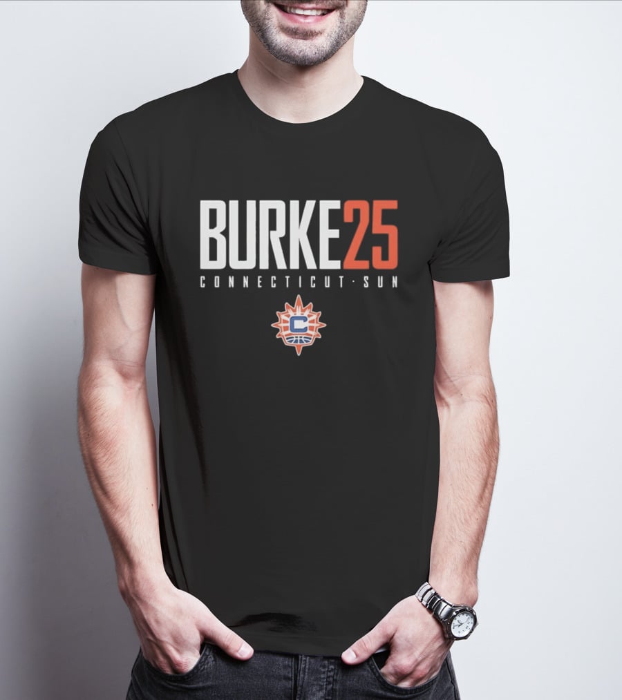 Connecticut Sun Burke 25 WNBA Basketball T-Shirt