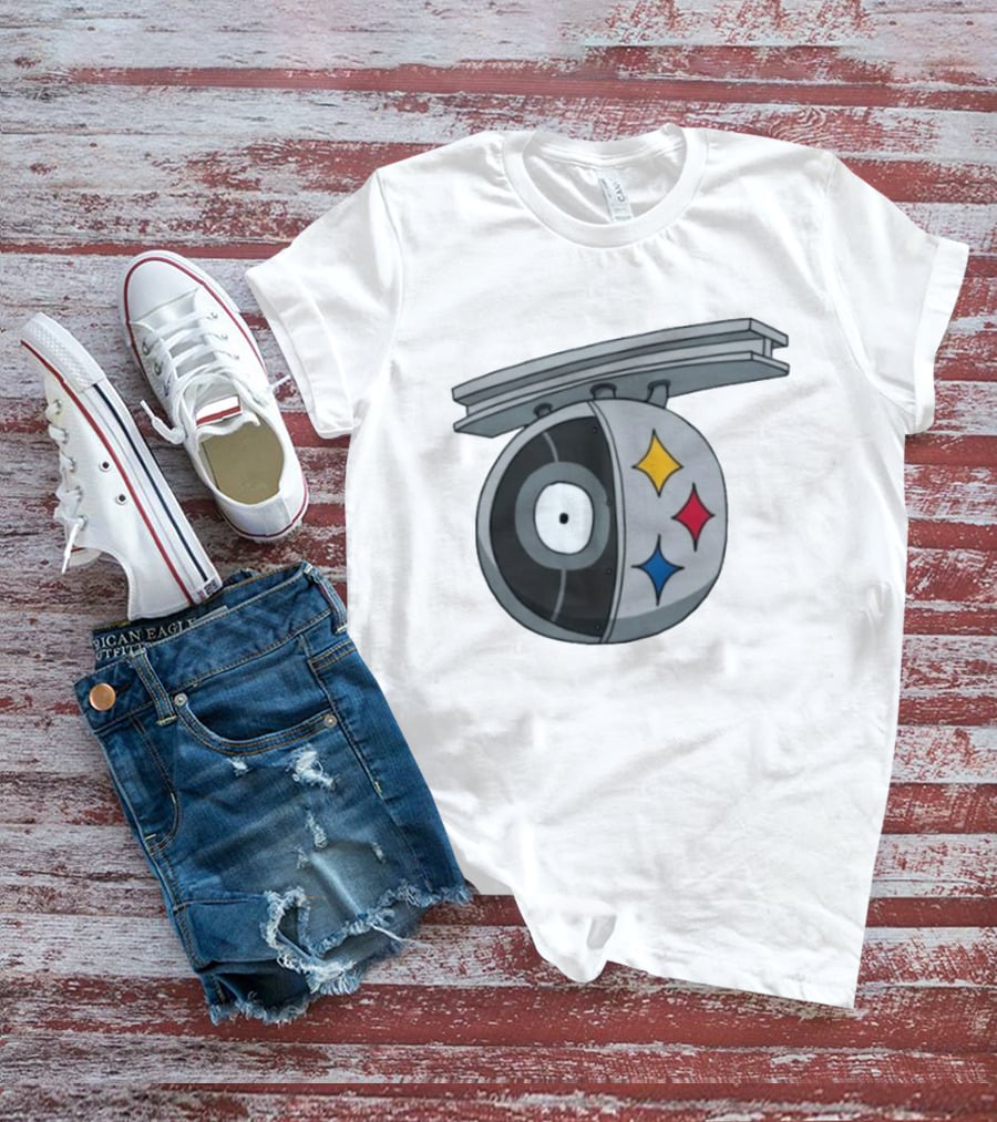 Pittsburgh Steelers Pokémon Sentret Steel Football Stadium Jumbotron T-Shirt